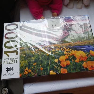 CHESS SET, BABY DOLLS, NEW PUZZLE AND MORE