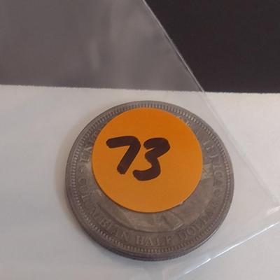 1893 U.S, Mint World's Columbian Exposition Silver Half-Dollar Circulated (#73)