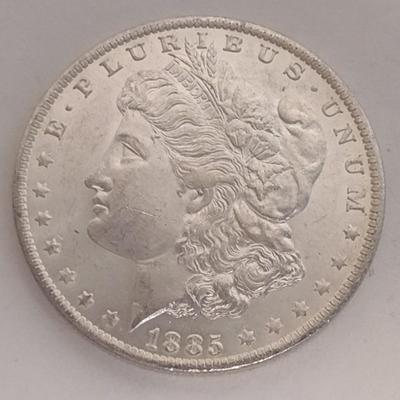 1885-O U.S. Mint Morgan Silver Dollar Coin Circulated (#77)