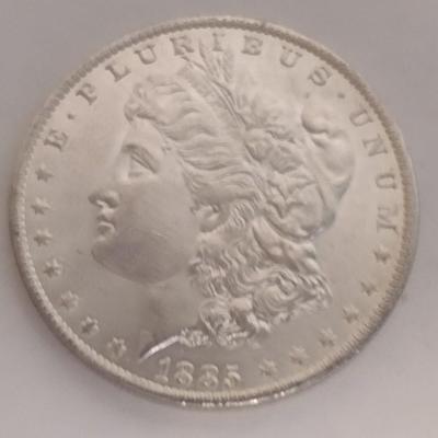 1885-O U.S. Mint Morgan Silver Dollar Coin Circulated (#77)