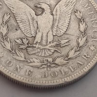 1882-S U.S. Mint Morgan Silver Dollar Coin Circulated (#78)