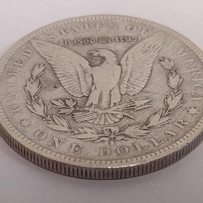 1882-S U.S. Mint Morgan Silver Dollar Coin Circulated (#78)