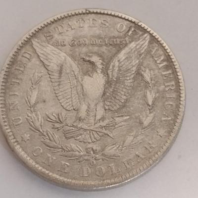 1900 U.S. Mint Morgan Silver Dollar Coin Circulated (#81)