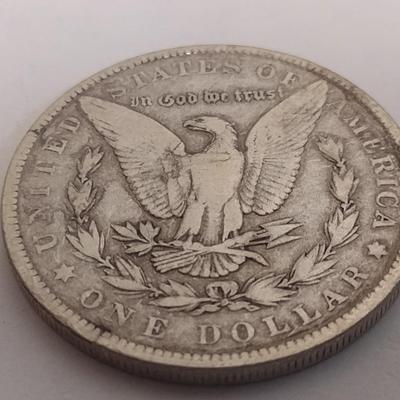 1902 U.S. Mint Morgan Silver Dollar Coin Circulated (#82)