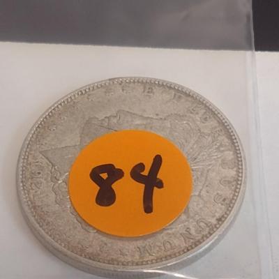 1921 U.S. Mint Morgan Silver Dollar Coin Circulated (#84)