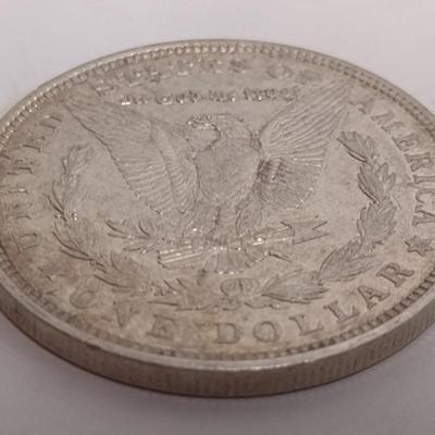 1921 U.S. Mint Morgan Silver Dollar Coin Circulated (#84)