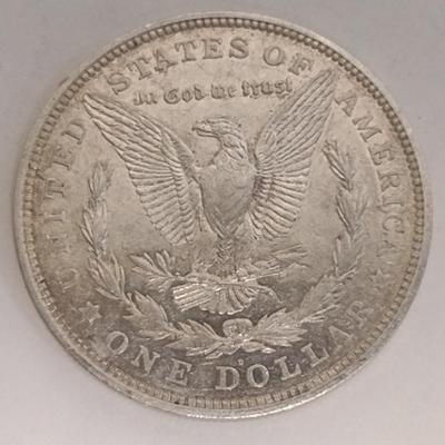 1921 U.S. Mint Morgan Silver Dollar Coin Circulated (#84)
