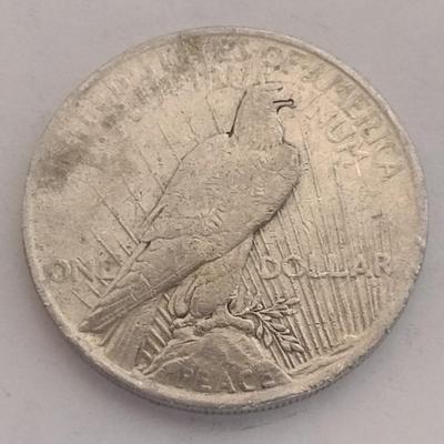 1922 U.S. Mint Peace Silver Dollar Coin Circulated (#86)