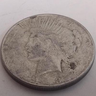 1923-S U.S. Mint Peace Silver Dollar Coin Circulated (#88)