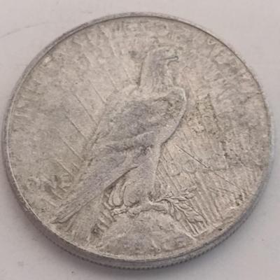 1923-S U.S. Mint Peace Silver Dollar Coin Circulated (#88)