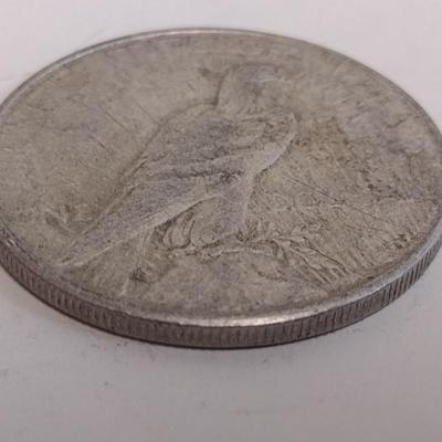 1923-S U.S. Mint Peace Silver Dollar Coin Circulated (#88)