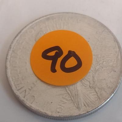 1923 U.S. Mint Peace Silver Dollar Coin Circulated (#90)