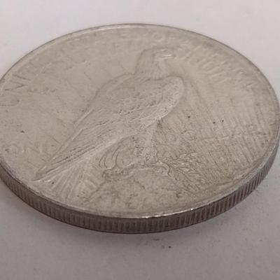1923 U.S. Mint Peace Silver Dollar Coin Circulated (#90)