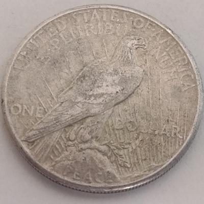 1926 U.S. Mint Peace Silver Dollar Coin Circulated (#91)