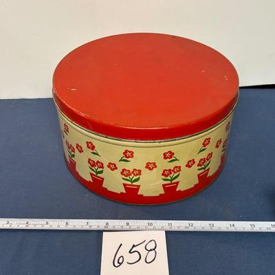 Vintage Cookie Tin
