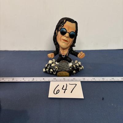 WCW Bret Hitman Hart Head Ringer Figure
