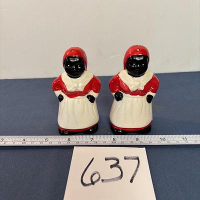 Vintage Americana Mammy Shakers