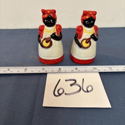 Vintage Americana Mammy Shaker Set