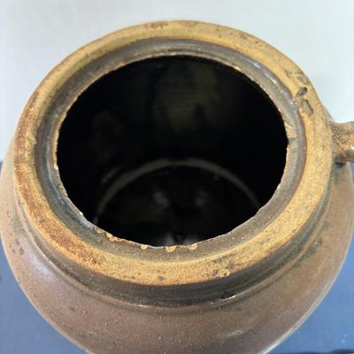 Vintage Stoneware Beanpot