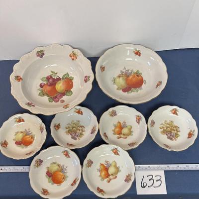 Vintage Bavaria Bowl Set