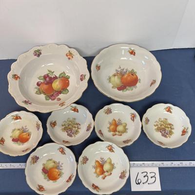 Vintage Bavaria Bowl Set
