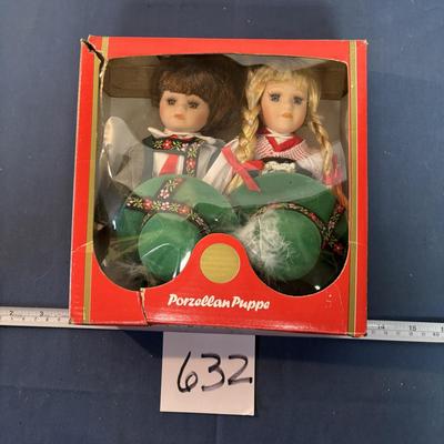Vintage Porzellan Puppe German Dolls