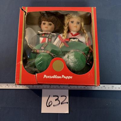 Vintage Porzellan Puppe German Dolls