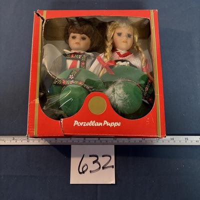 Vintage Porzellan Puppe German Dolls