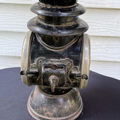 Vintage Railroad Caboose lantern - Rayo Driving Lamp