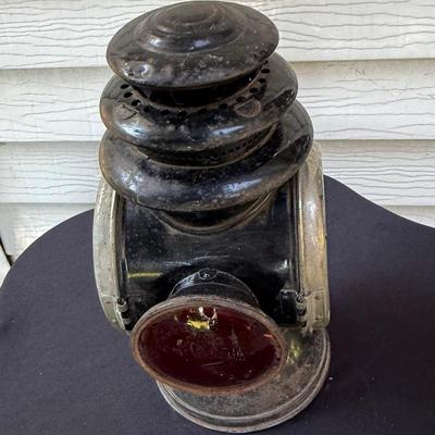 Vintage Railroad Caboose lantern - Rayo Driving Lamp