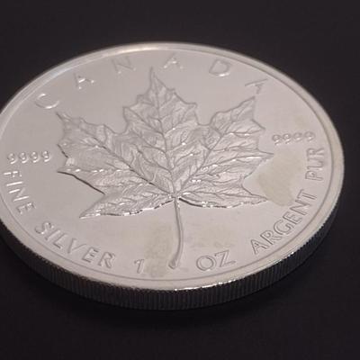 2011 Elizabeth II Canadian $5 Silver 1oz Coin (#93)