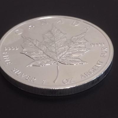 2012 Elizabeth II Canadian $5 Silver 1oz Coin (#98)