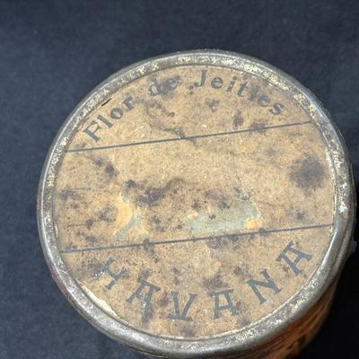 Vintage Flor de jeitles Can, Halloween Noise Maker