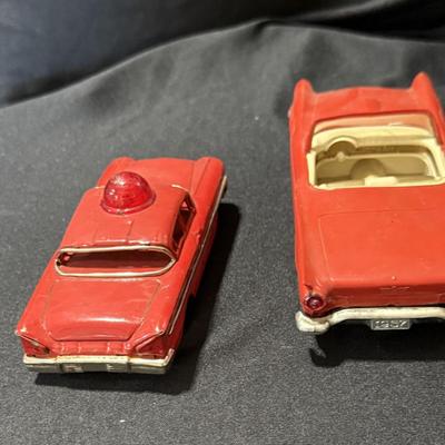 Vintage Japanese/USA made metal cars