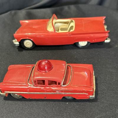 Vintage Japanese/USA made metal cars