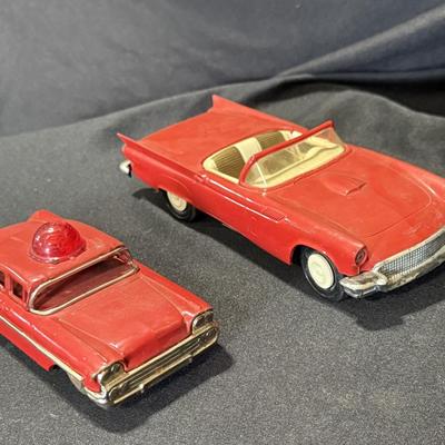 Vintage Japanese/USA made metal cars