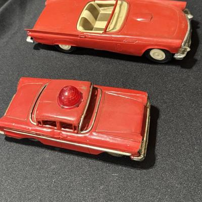 Vintage Japanese/USA made metal cars