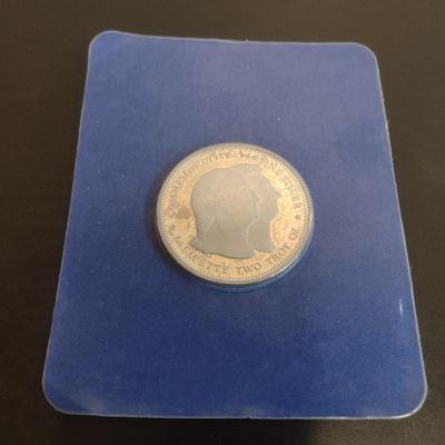 Commemorative Lafayette 2 oz Silver Coin Round in Original Packet (#130)