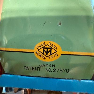 Vintage Tin LithoToy Car, made in Japan