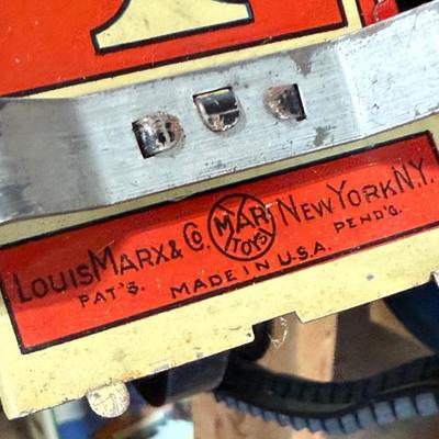 Vintage Louis Marx Climbing Tractor