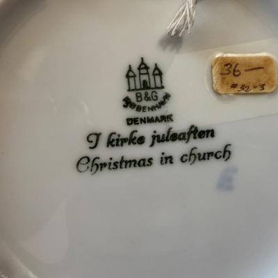 Vintage Bing & Grondahl Christmas Plates
