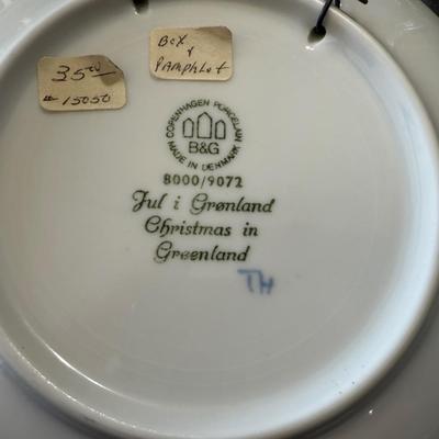 Vintage Bing & Grondahl Christmas Plates