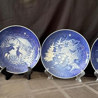 Vintage Bing & Grondahl Christmas Plates