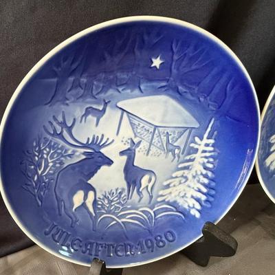 Vintage Bing & Grondahl Christmas Plates