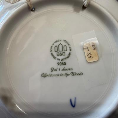 Vintage Bing & Grondahl Christmas Plates