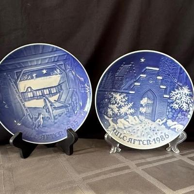 Vintage Bing & Grondahl Christmas Plates