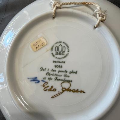 Vintage Bing & Grondahl Christmas Plates
