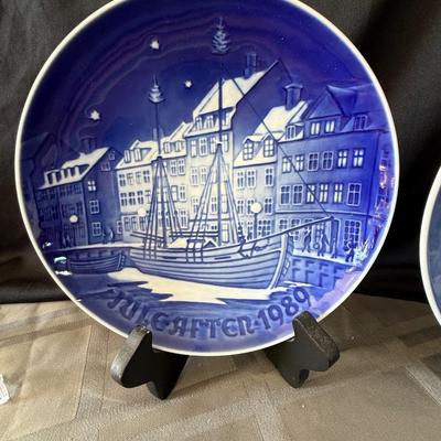 Vintage Bing & Grondahl Christmas Plates