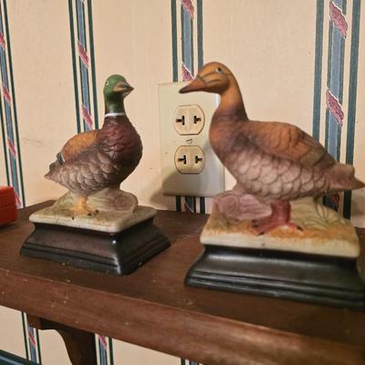 Ceramic ducks