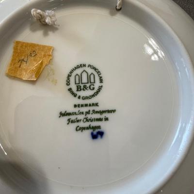 Vintage Bing & Grondahl Christmas Plates